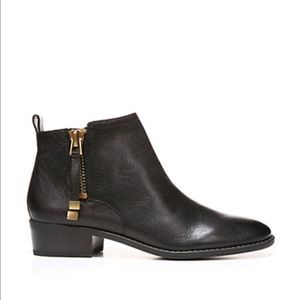 Franco Sarto Leather Ankle Booties